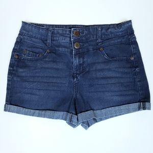 Aeropostale High Waisted Shorty Denim Shorts